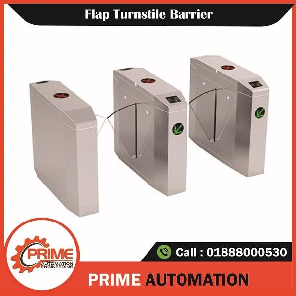 Automatic-flap-barrier