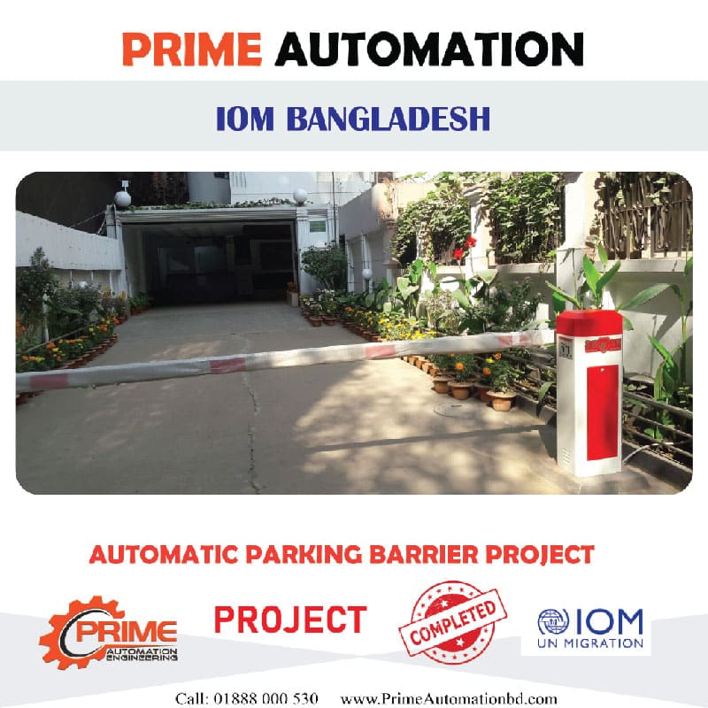 Automatic Parking barrier Project 08