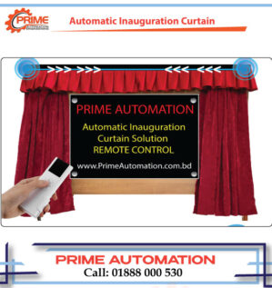Automatic-Inauguration-Curtain-with-Remote-Control-System