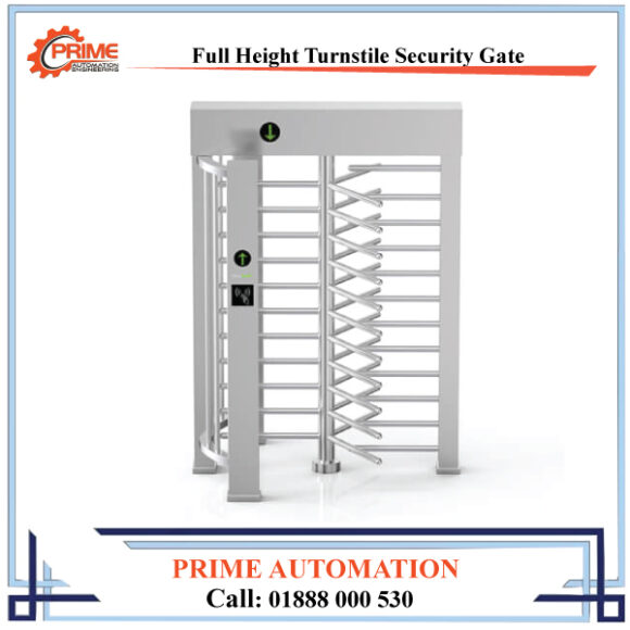 Full Height Turnstile Security Gate 580x580